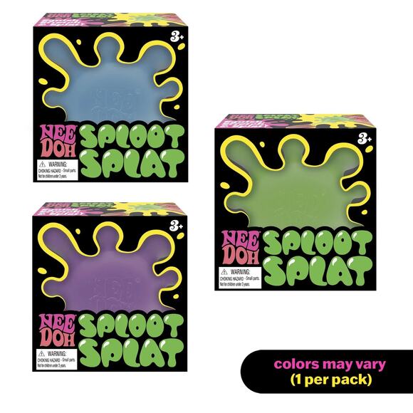 Schylling NeeDoh Sploot Splat Novelty Sensory Fidget Stress Relief Toy New - Picture 3 of 12